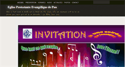 Desktop Screenshot of epe-pau.com